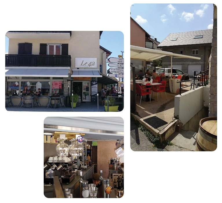 Le 42 - Restaurant Allonzier-la-Caille - Restaurant Andilly